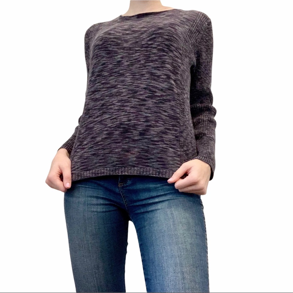 Purple Knit Sweater